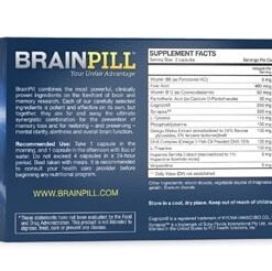 BrainPill Fight Memory Loss