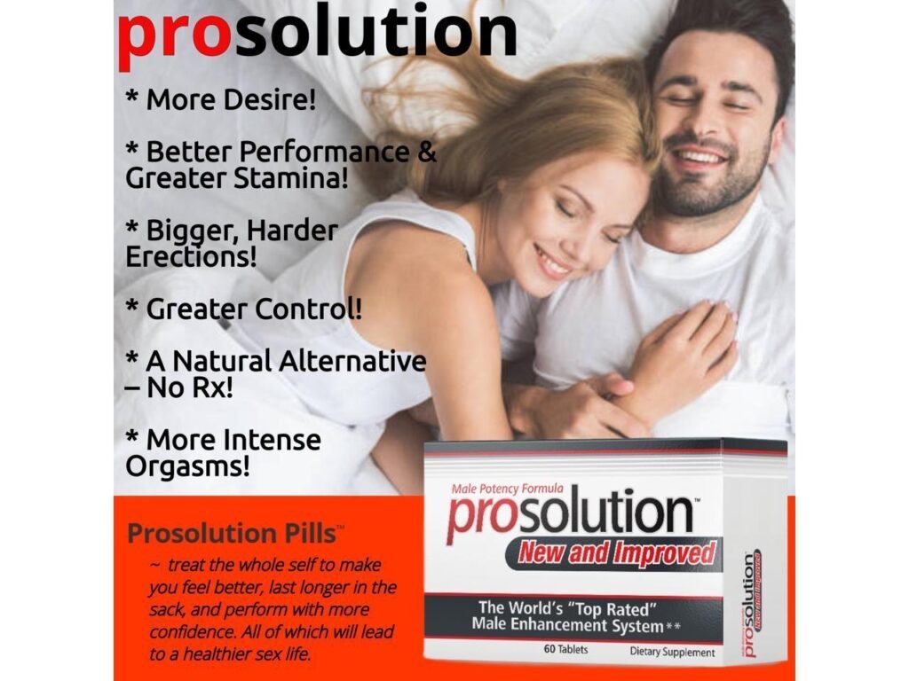 Look Bigger, Feel Harder, and Love Better with ProSolution Pills